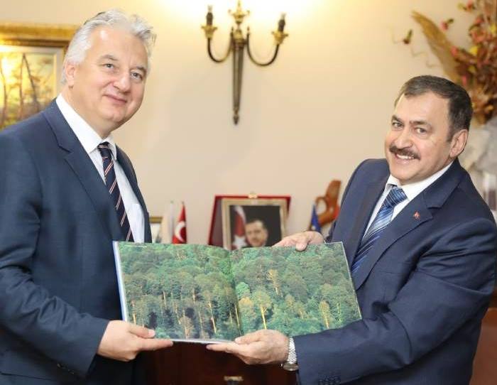 Semjén Zsolt és Veysel Eroglu török erdészeti és vízügyi minsziszter